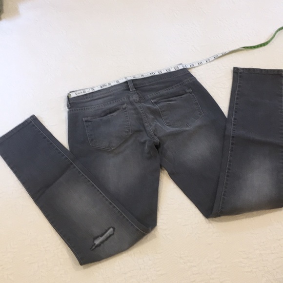 Mossimo supply co grey skinny jeans size 7 - Picture 12 of 16